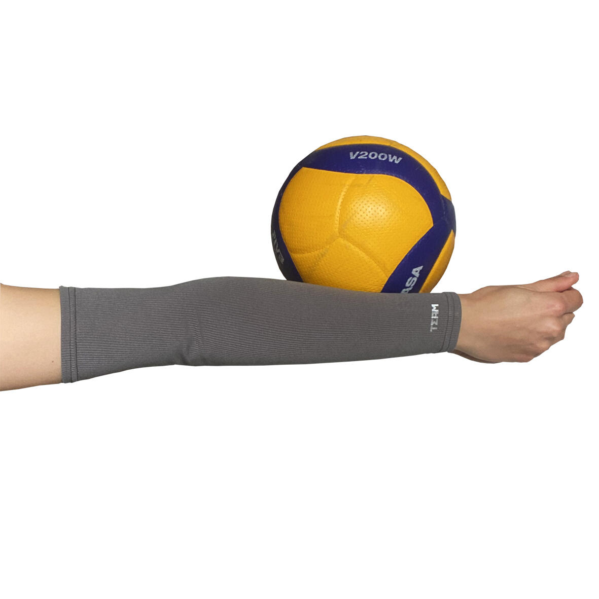 Rękawki siatkarskie unisex JG TEAM prążkowane długie 2/4