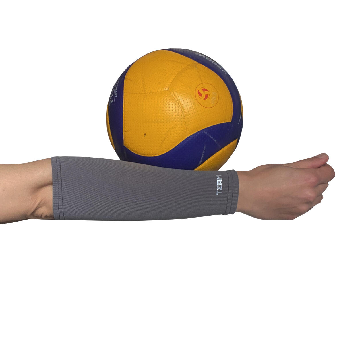 Rękawki siatkarskie unisex JG TEAM prążkowane krótkie 2/4