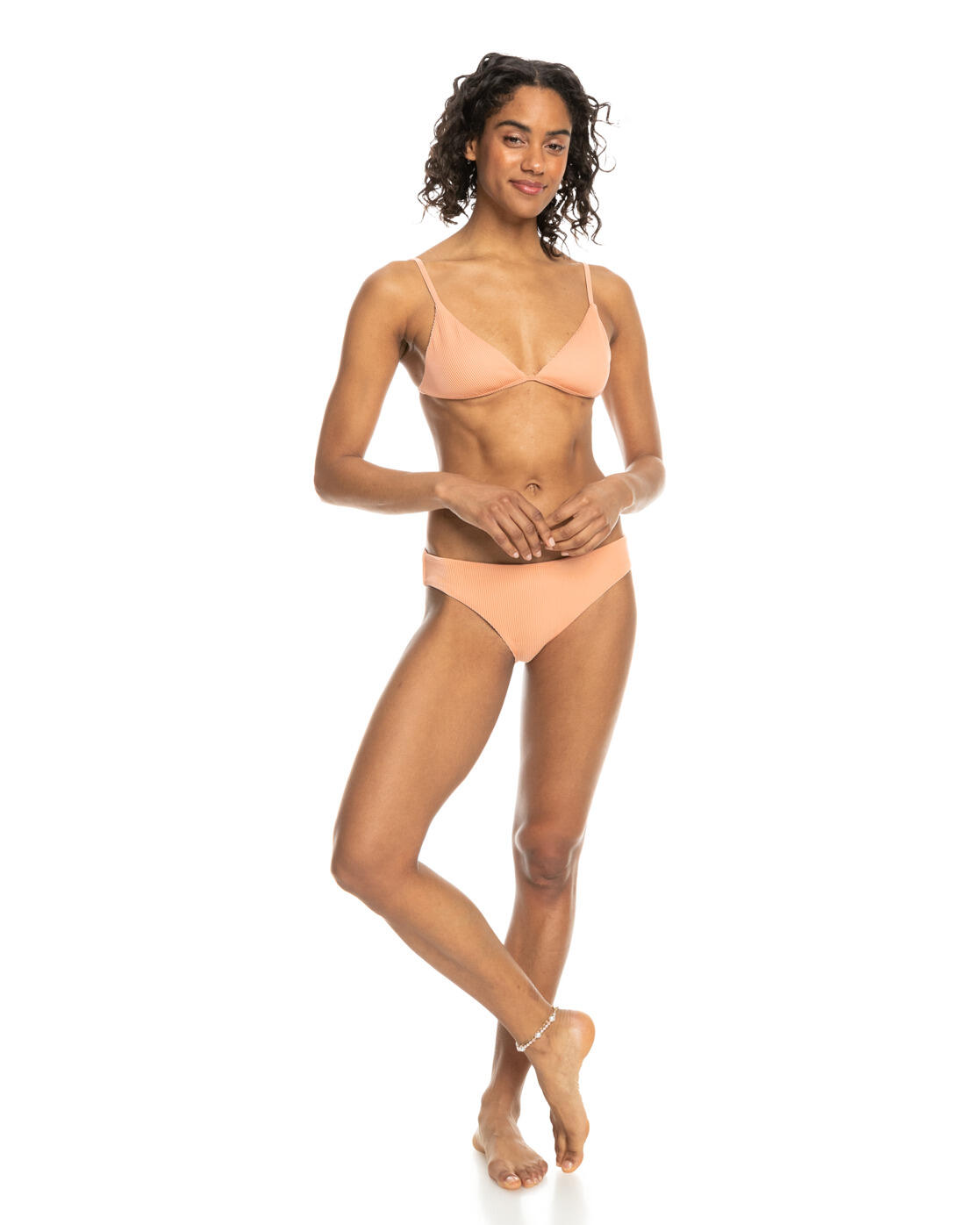 Haut de maillot de bain Triangle Rose Femme 4/4