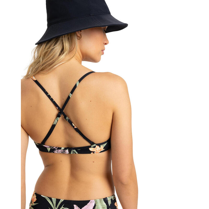 Stanik bikini typu bralette dla Kobiety PT BEACH CLASSICS Czarny