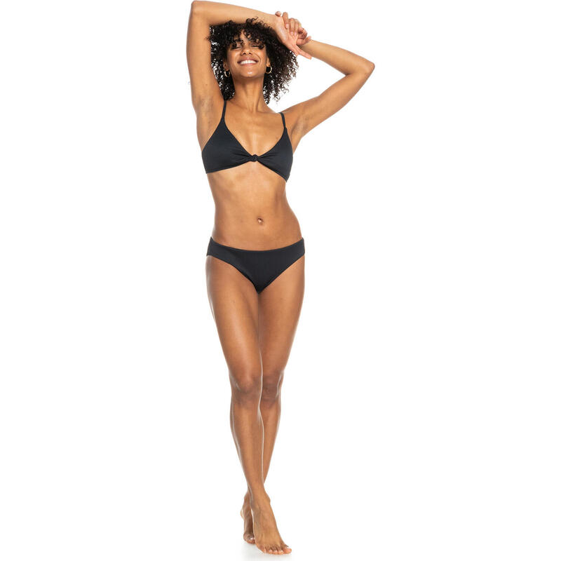 Stanik bikini RIB ROXY LOVE THE SURF KNOT Czarny Kobiety
