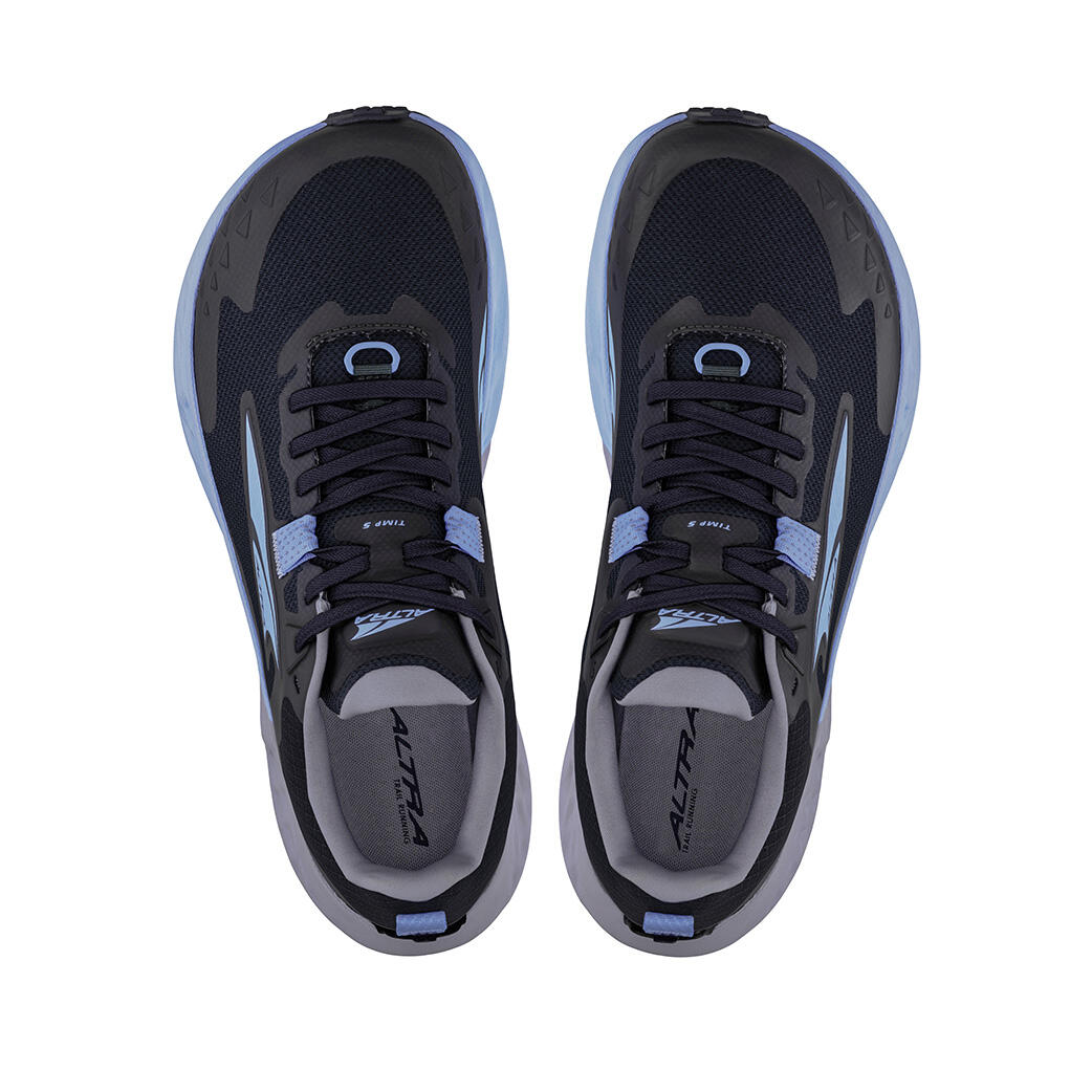 Sportschoenen Trail running DAMES Timp 5 Vrouw ZWART 6/6