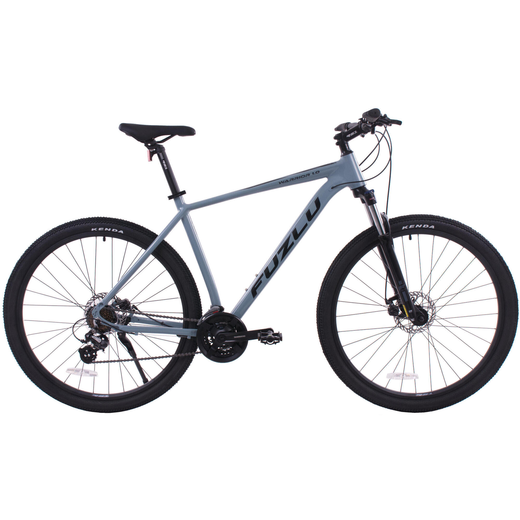 Rower górski 29” Fuzlu Warrior 1.0 21"  grafitowo-czarny połysk