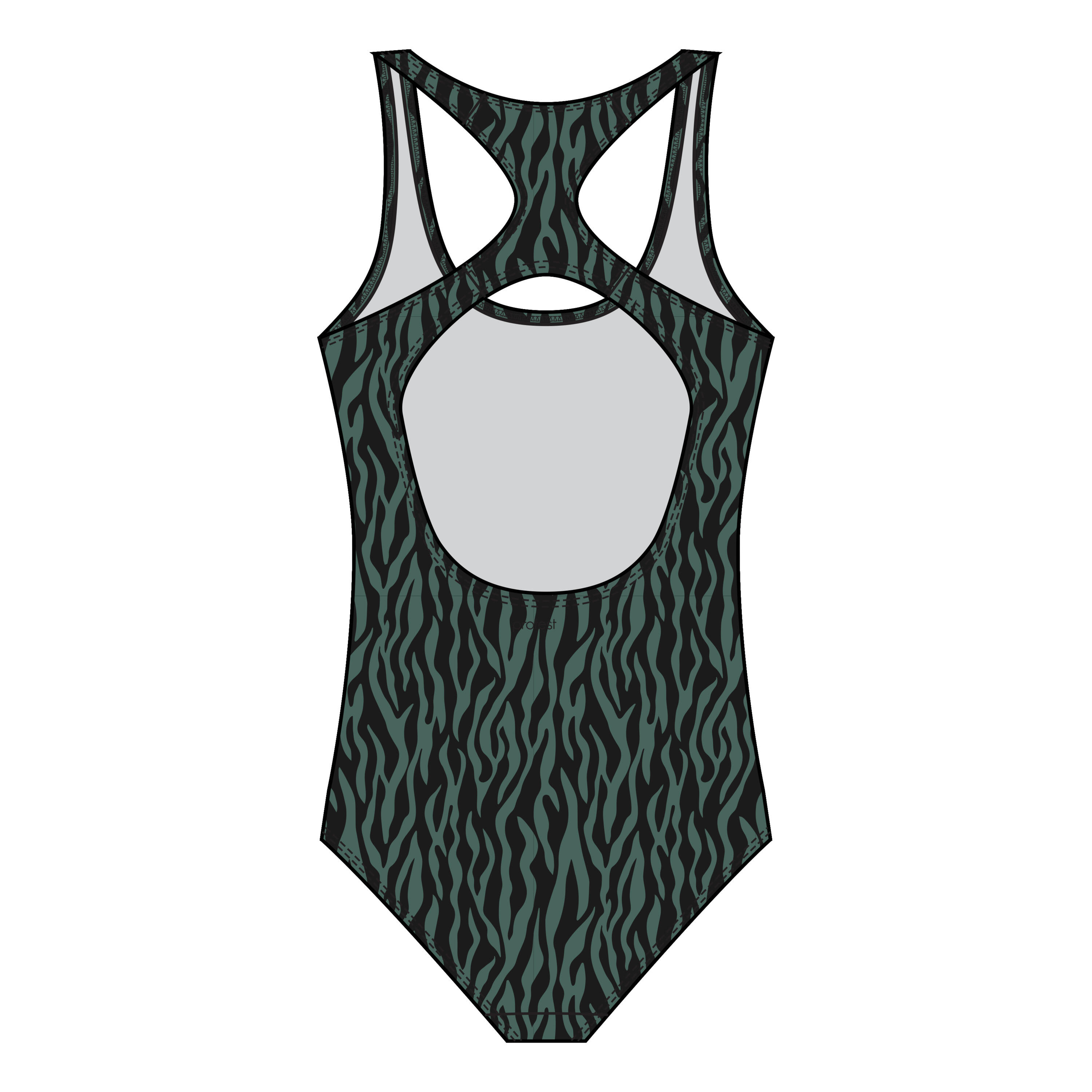 Maillot de bain 1 pièce fille Protest Emmi 25 2/2