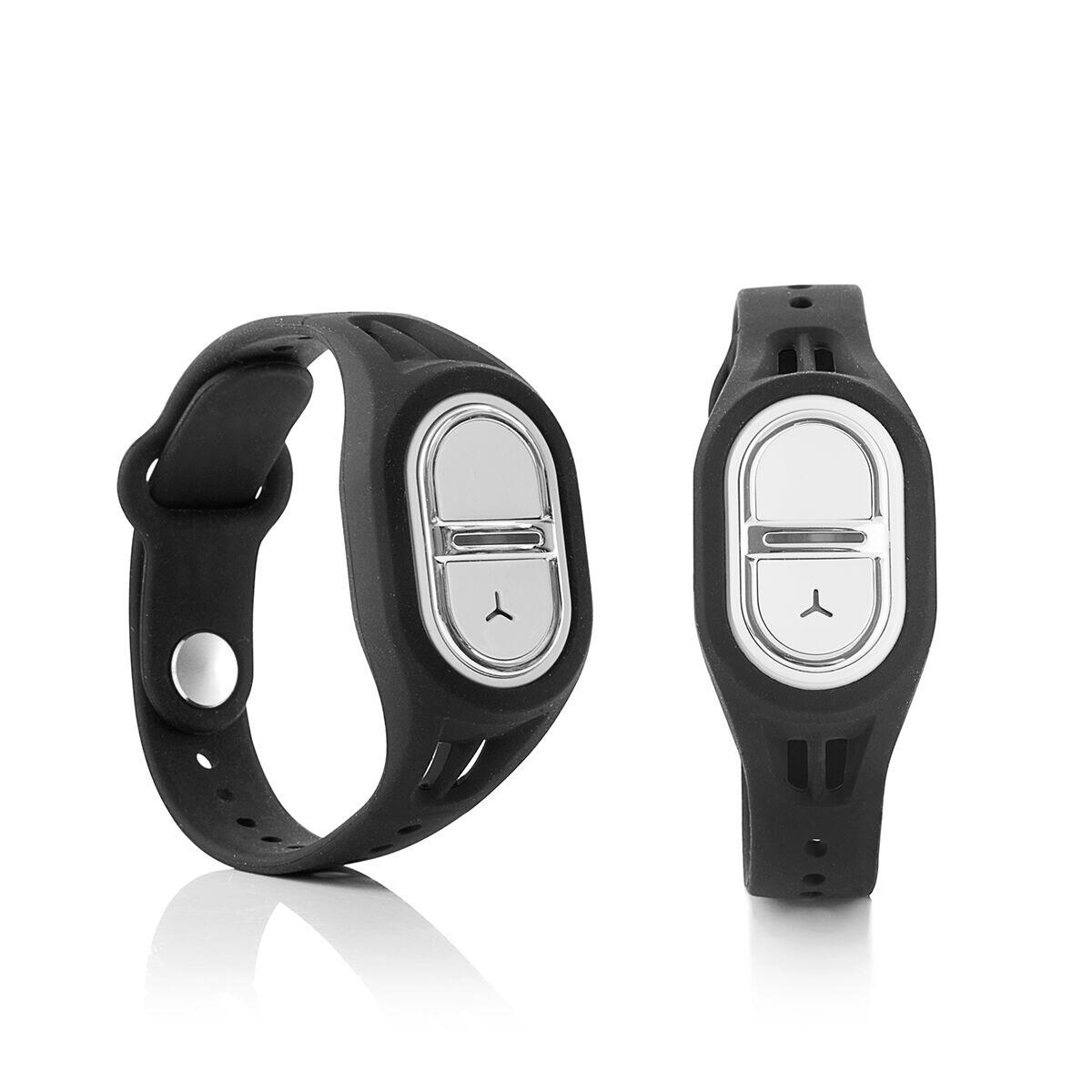 INNOVAGOODS Bracciale Antizanzare a Ultrasuoni Ricaricabile InnovaGoods Nero
