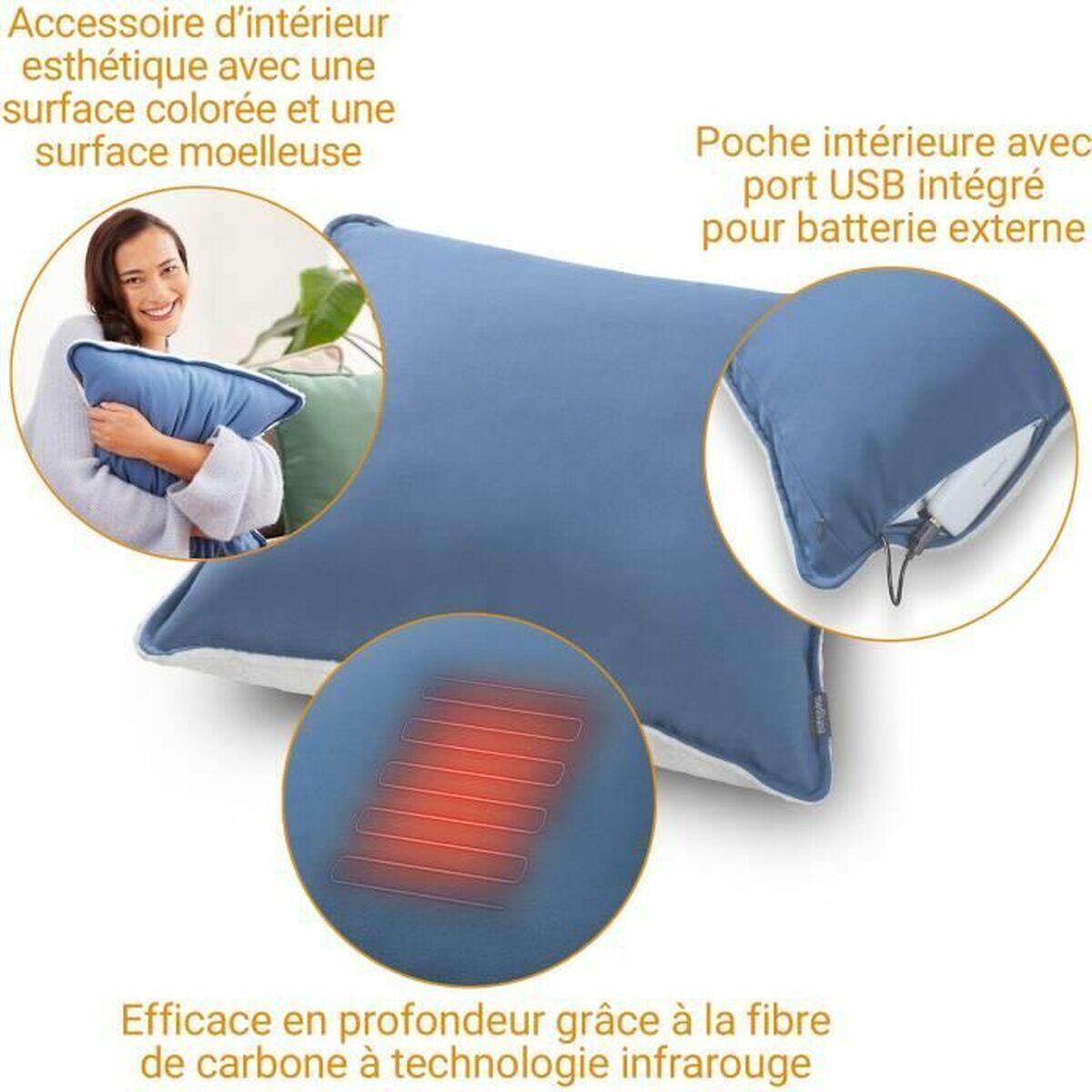 Coussin Électrique Multifonction Medisana HC 150 Bleu 4/5