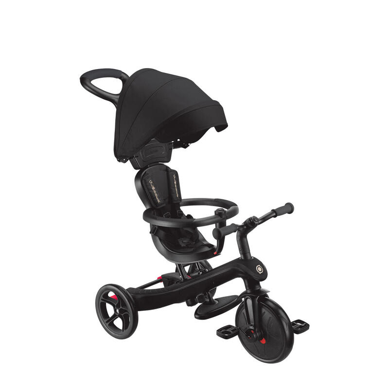 Tricycle évolutif pour bébé EXPLORER 4 en 1 - Noir