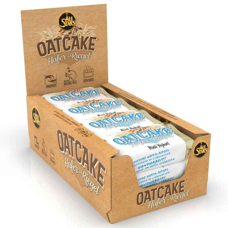 All Stars Oatcake Müsli Yoghurt 12er Pack (12 x 80g) 960g