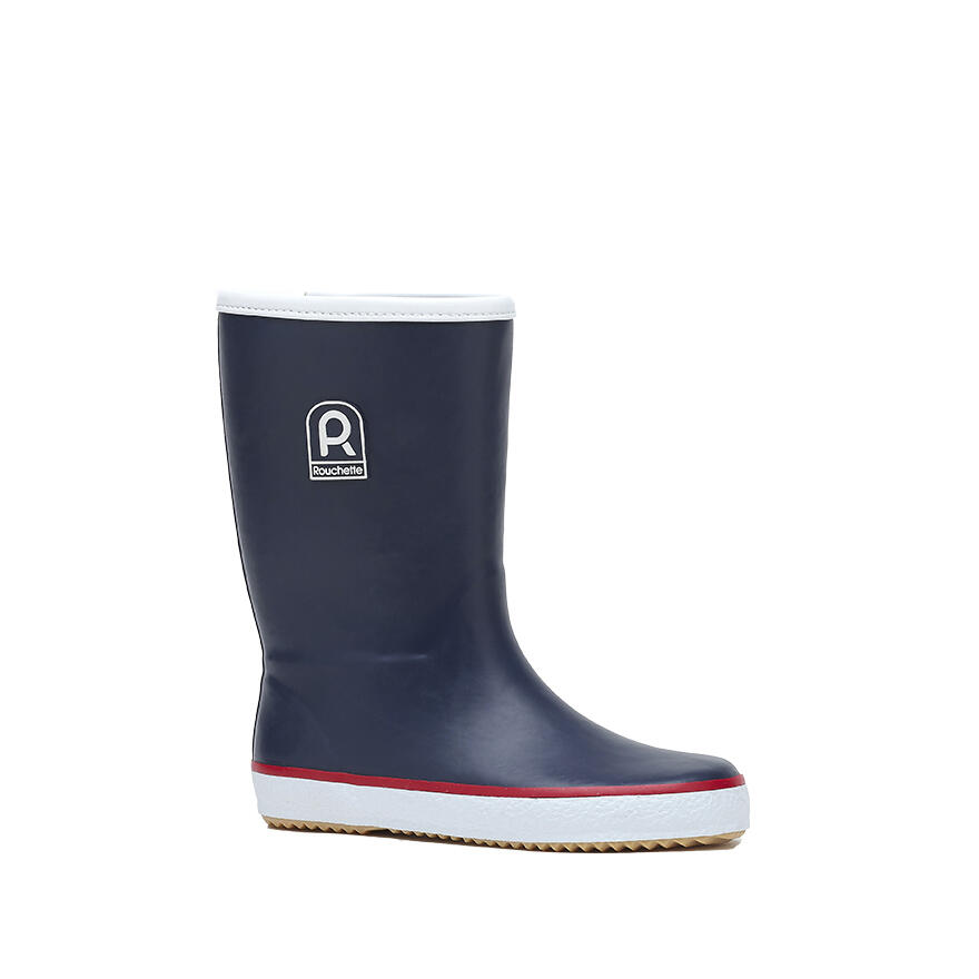 Rouchette - Bottes De Pluie Enfant Rouchette Cap - Bottes - Bleu - 32 - Decathlon