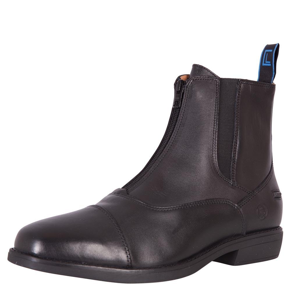 Skórzane buty jeździeckie z zamkiem błyskawicznym BR Equitation Jodhpur CL Noble