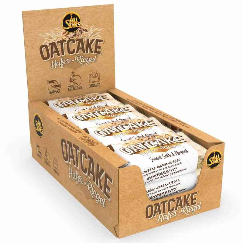 All Stars Oatcake Sweet Salted Almond 12er Pack (12 x 80g) 960g