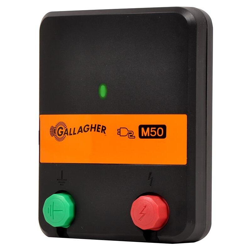 Gallagher - Électrificateur Gallagher M50 - Batterie - Noir|orange - No Size - Decathlon