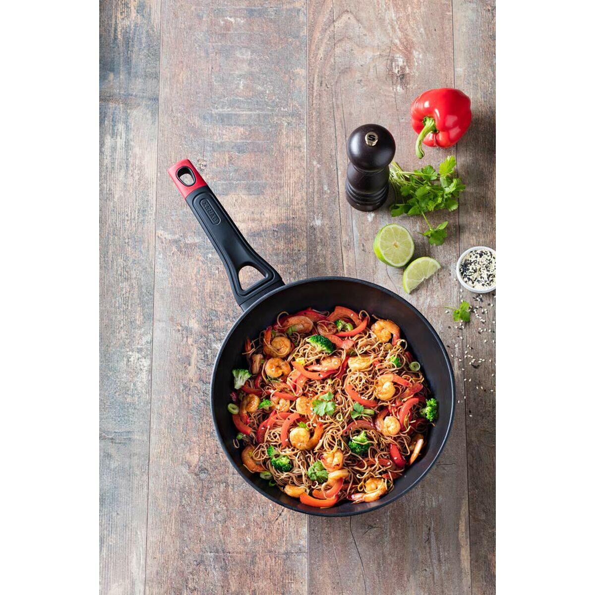 Wok Pyrex Noir 4/5