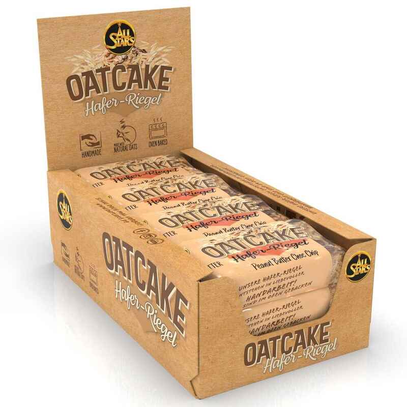 All Stars Oatcake Peanut Butter Choc Chip 12er Pack (12 x 80g) 960g