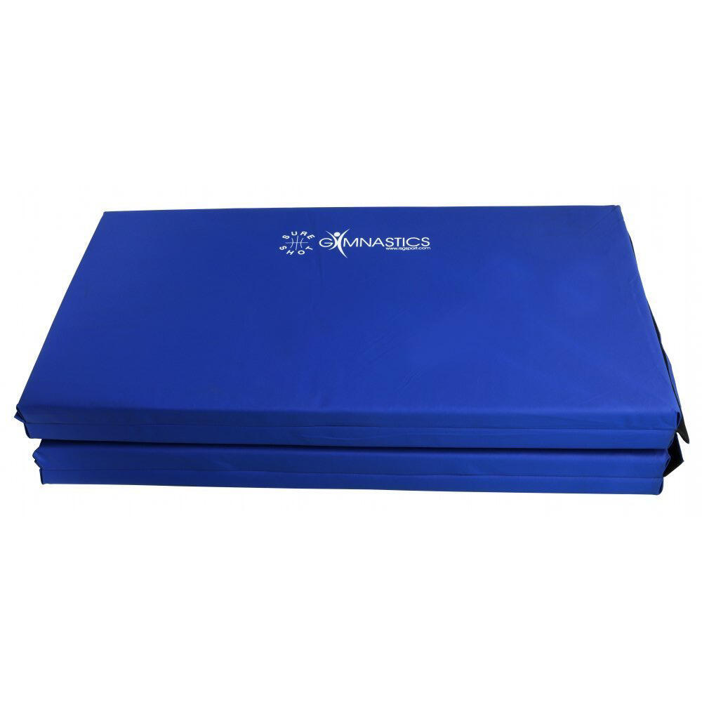 Sure Shot Foldable (4 Fold) Mat 60mm Blue 4/5