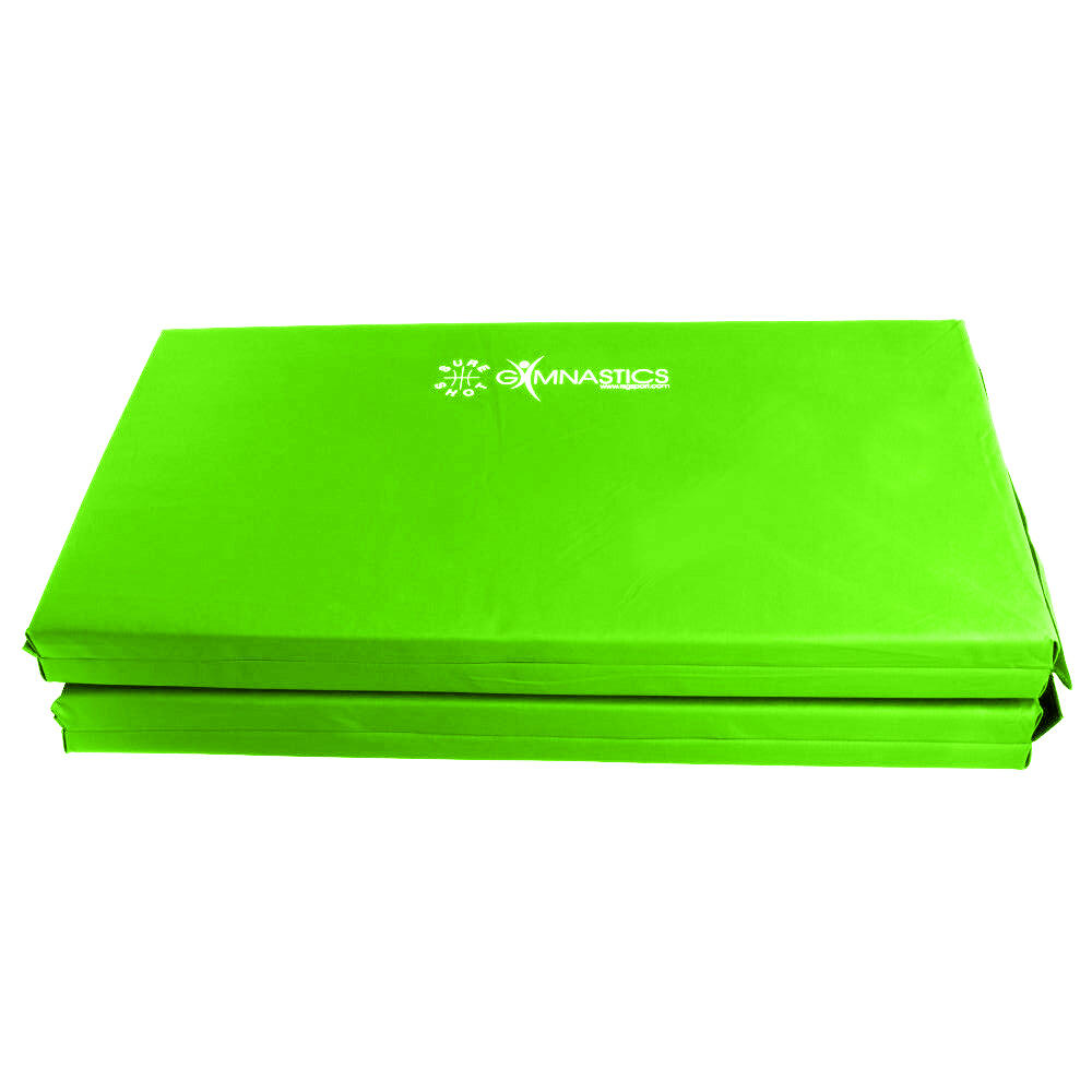 Sure Shot Foldable (4 Fold) Mat 50mm Light Green 4/5