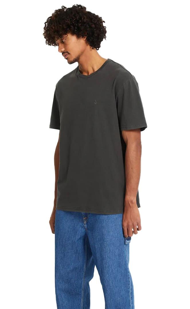 Solid Stone T-Shirt Klassischer Schnitt Kurzarm Herren 5/7
