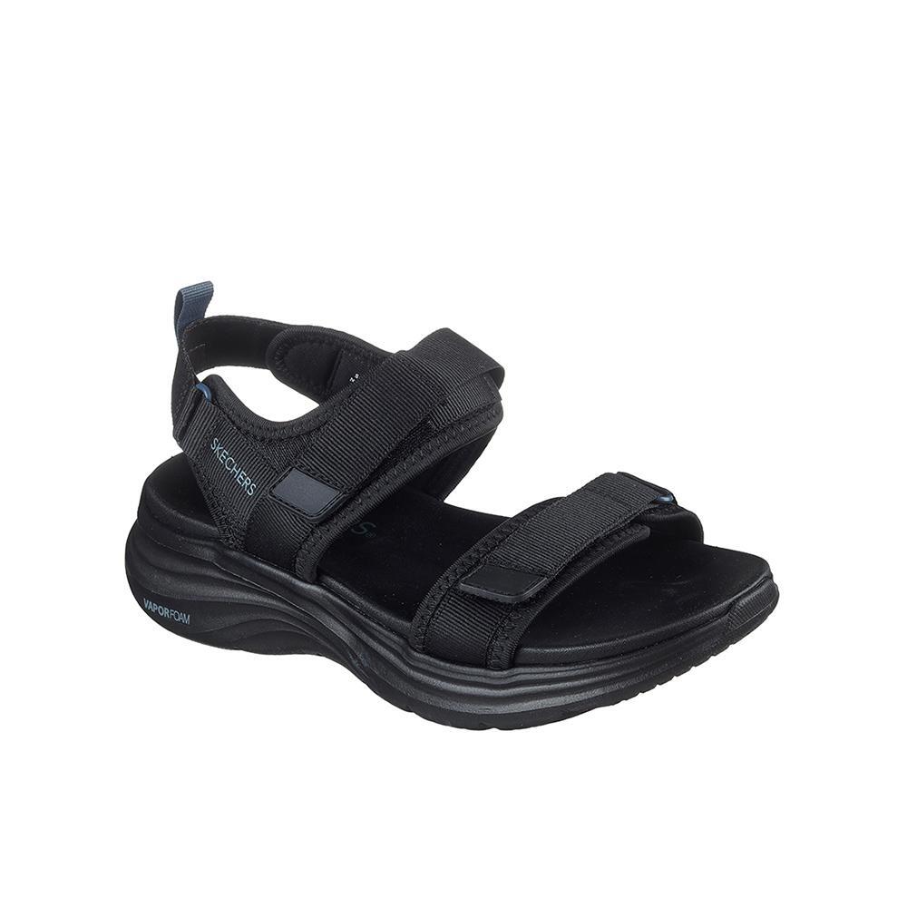 Sandalias Skechers Mujer Vapor Foam  Negras 2/7