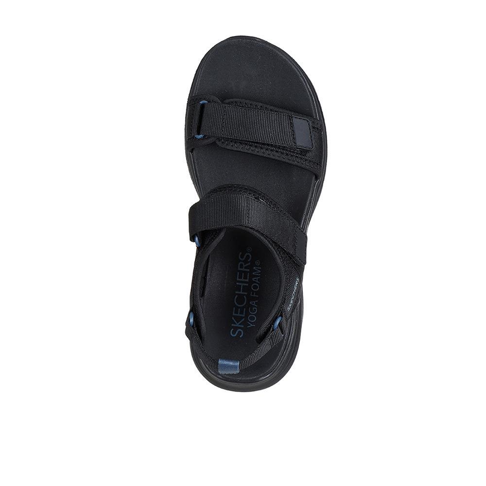 Sandalias Skechers Mujer Vapor Foam  Negras 3/7