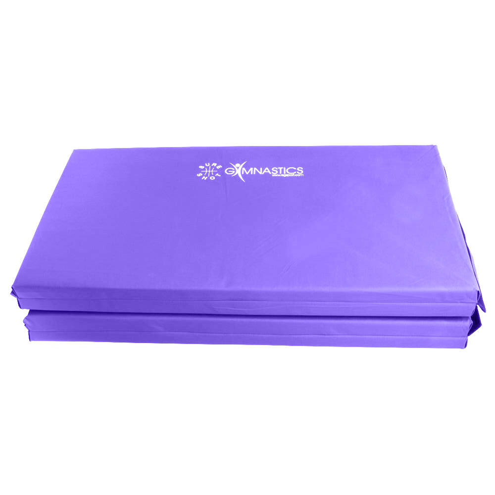 Sure Shot Foldable (4 Fold) Mat 50mm Purple 4/5