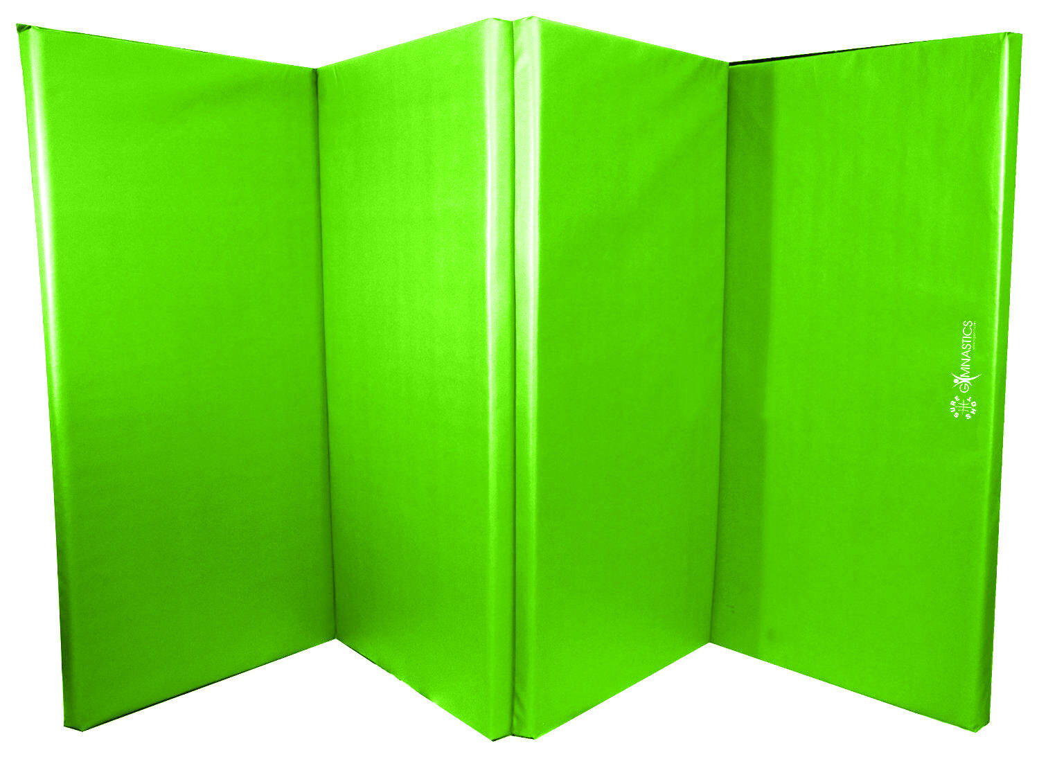 Sure Shot Foldable (4 Fold) Mat 25mm Lime Green 3/5