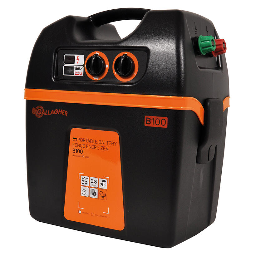 Gallagher - Électrificateur Gallagher B100 - Batterie - Noir|orange - No Size - Decathlon