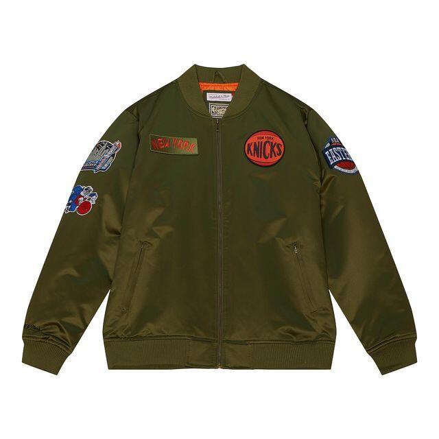 Satin jacket New York Knicks Flight NBA