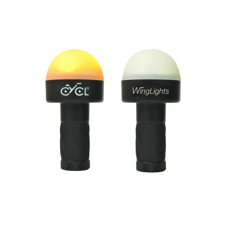 Indicatori di direzione a disegno fisso per bici winglights pop