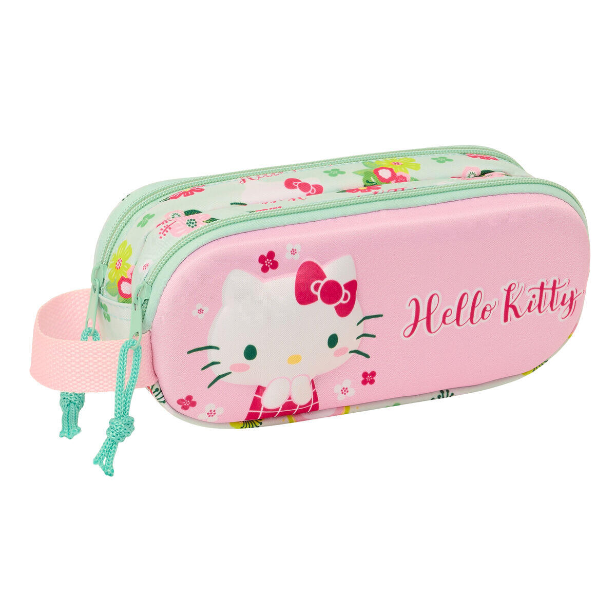 HELLO KITTY Portaoggetti Doppio Hello Kitty Rosa