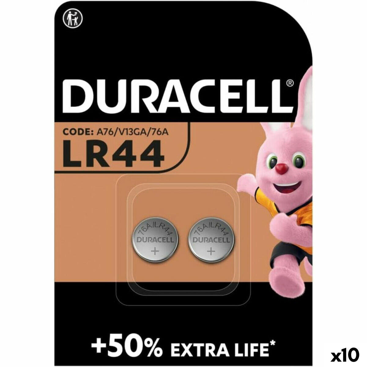 Cella a bottone DURACELL Spina EU 2/2