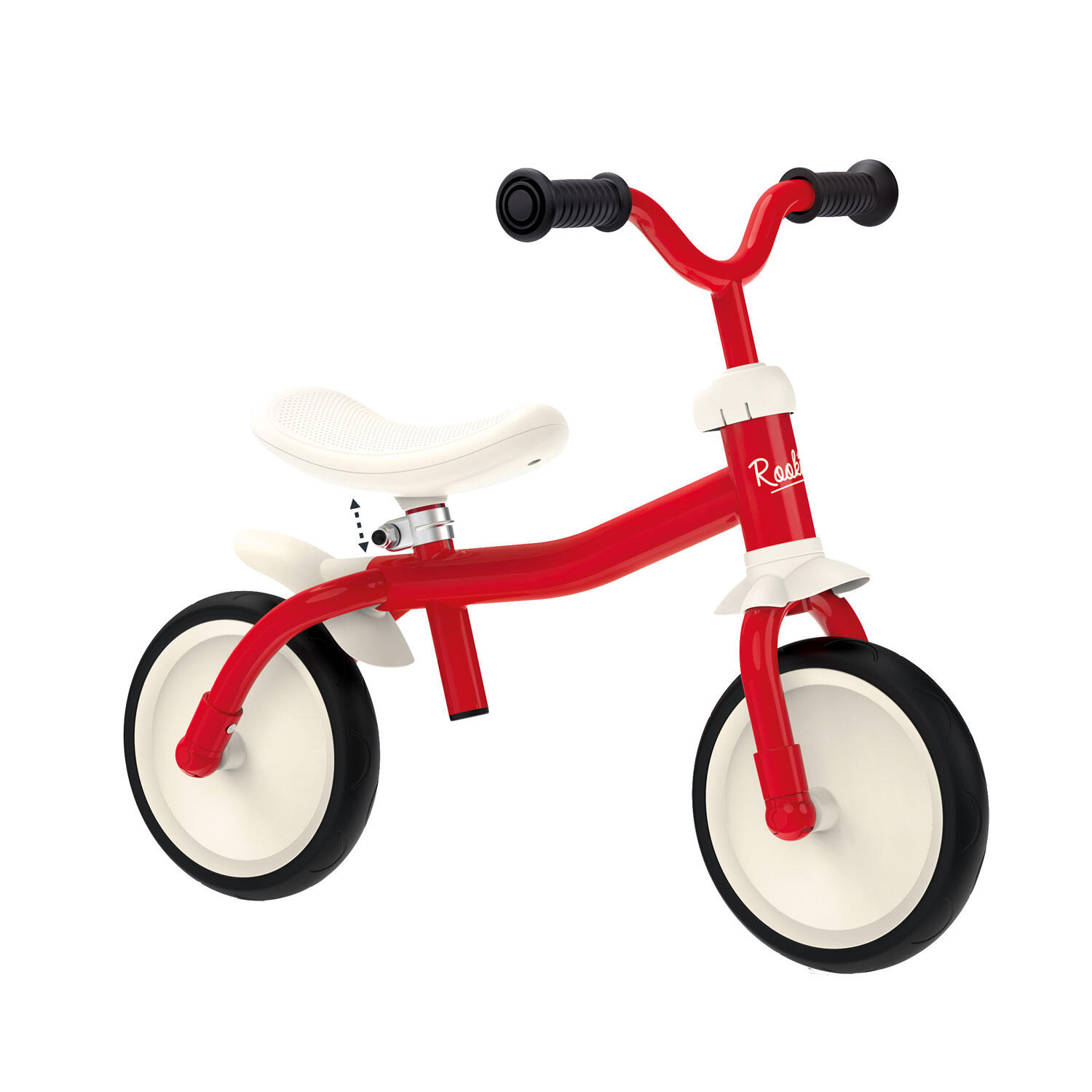 Smoby - Vélo Pour Enfants Smoby Rookie Balance Bike Sans Pédales - Vélo Enfant - Rouge - Taille Unique - Decathlon