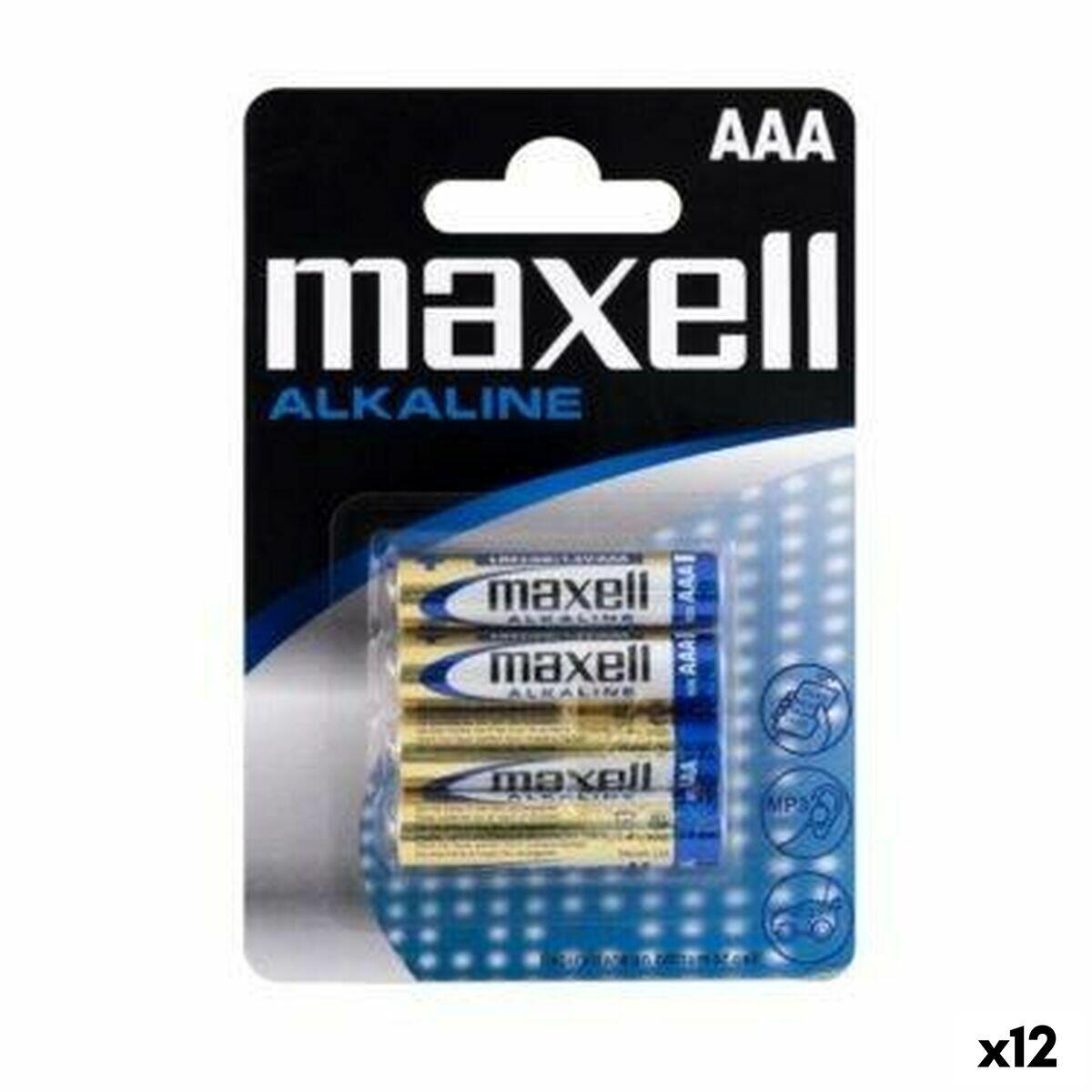Maxell - Piles Alcalines Maxell 723671 Aaa - Pile - Multicolore - No Size - Decathlon