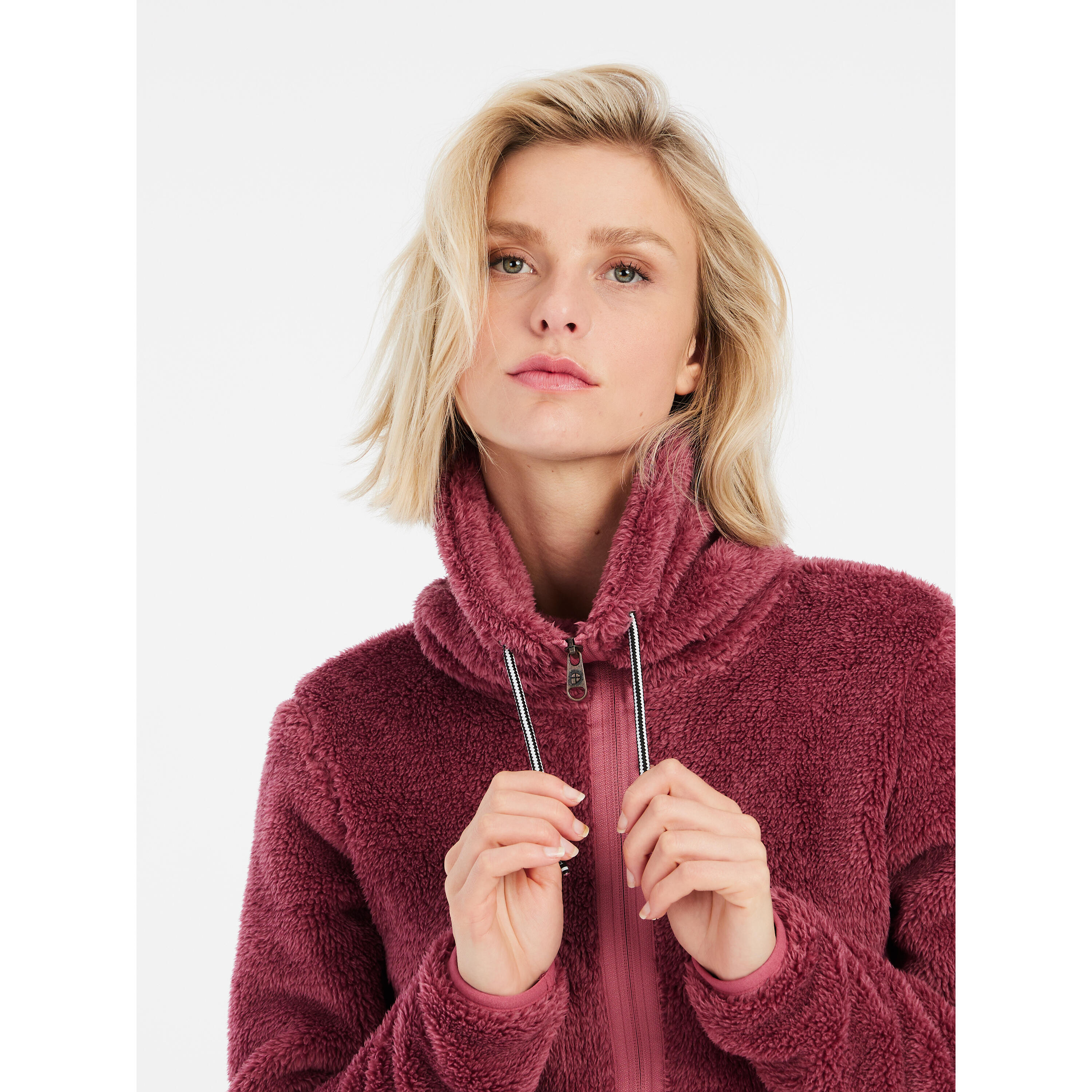 Fleece zippered donna Protest Riri 7/7