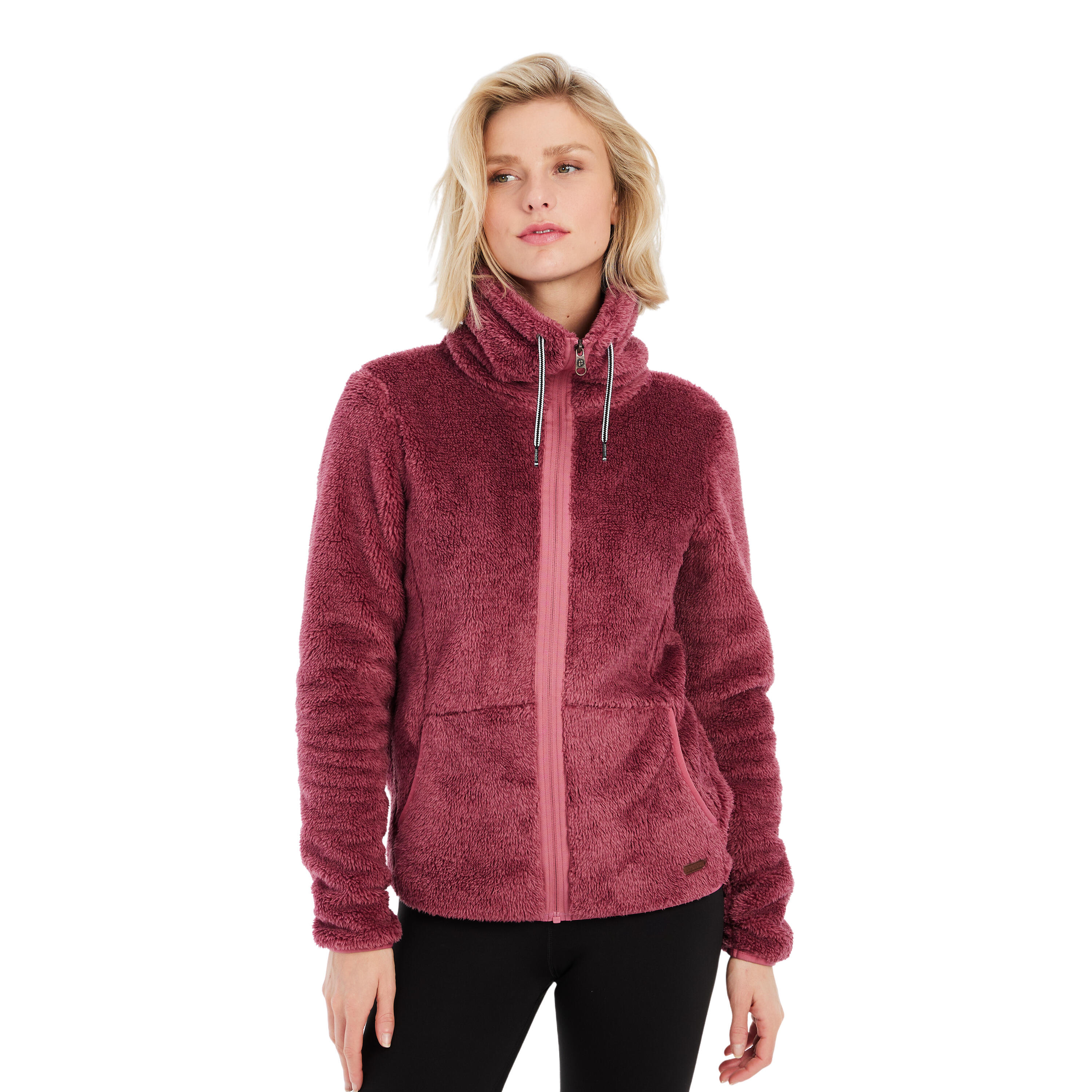 Fleece zippered donna Protest Riri 2/7