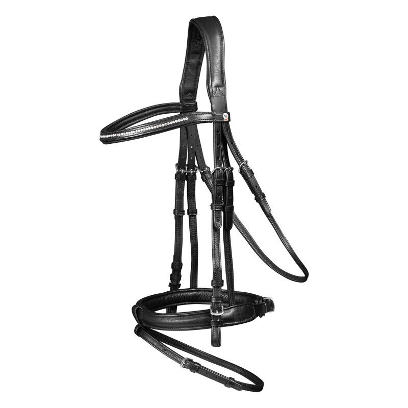WALDHAUSEN Gecombineerd hoofdstel met neusriem Waldhausen X-Line Supersoft Glam