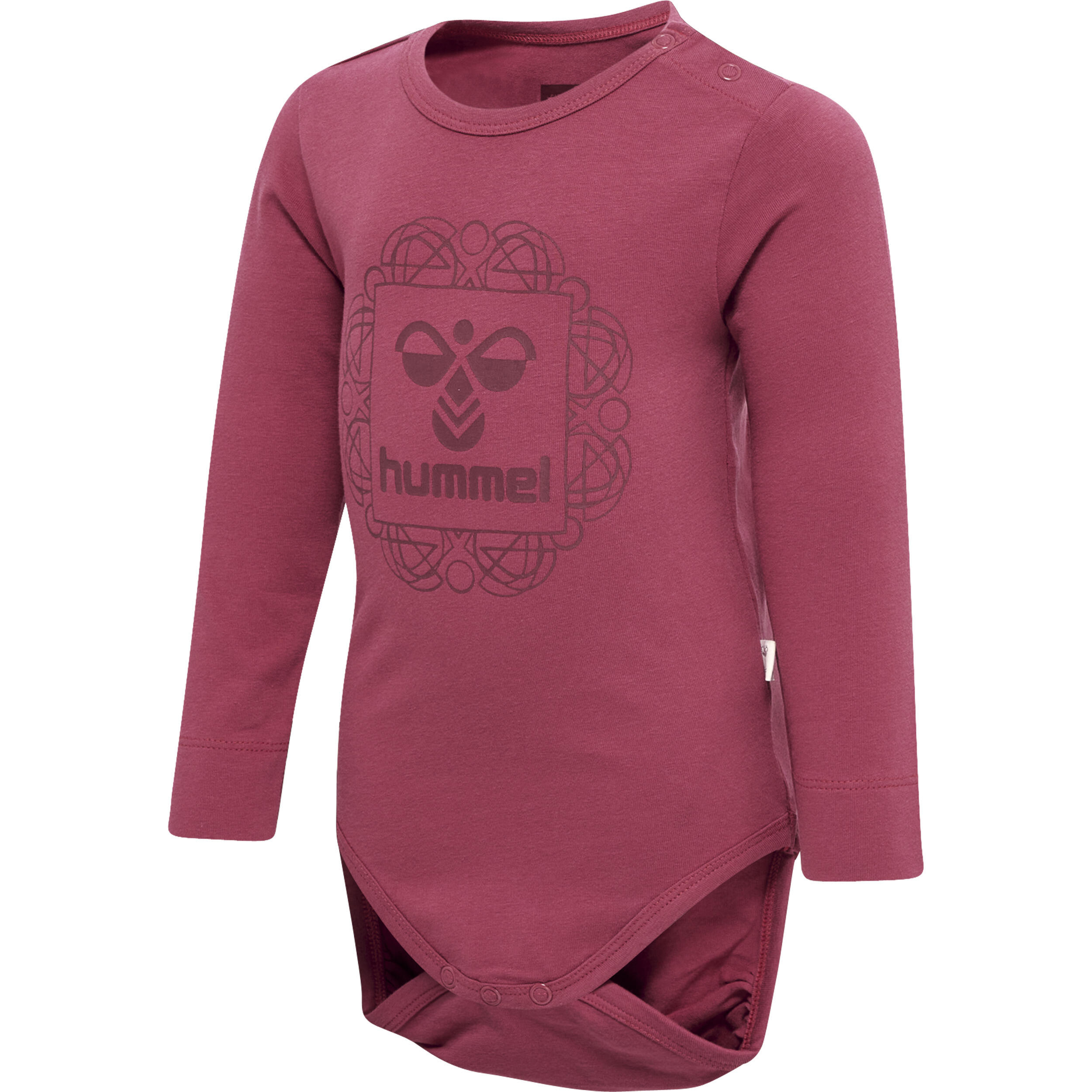 Body manches longues bébé fille Hummel Helga 1/3