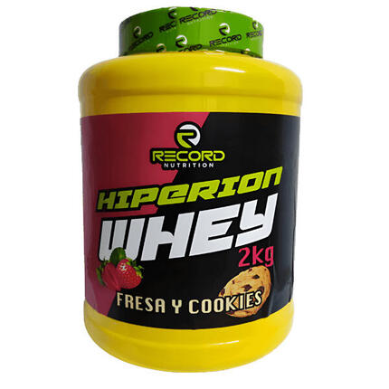 Hiperion Whey Protein 2 kg Sabor Fresa y Cookies