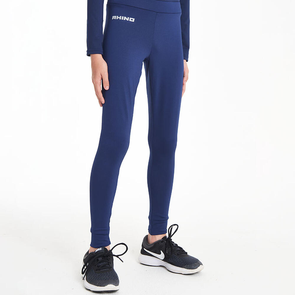 Kinder Thermal Unterwäsche, Base Layer Jungen Marineblau 4/4