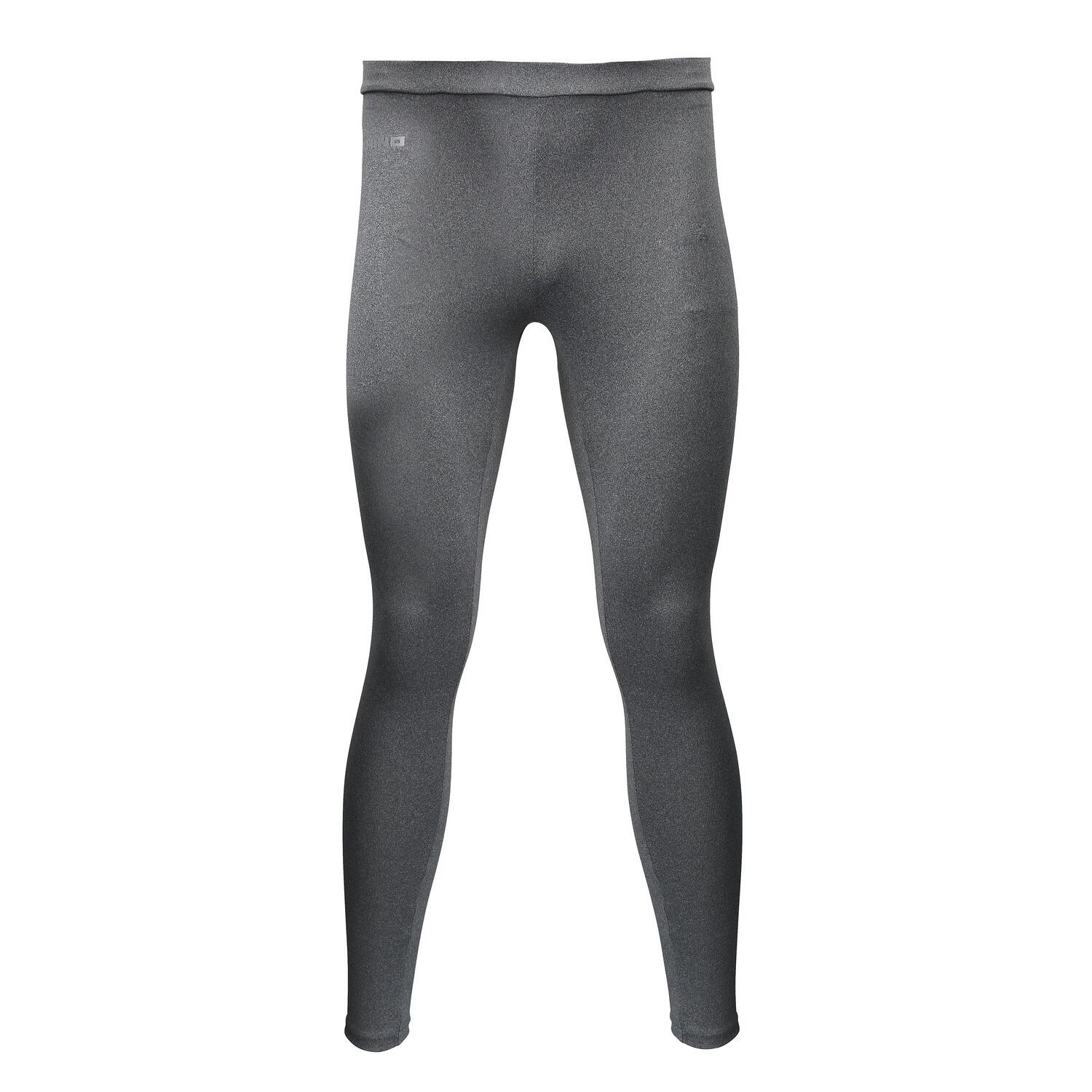 RHINO Kids Boys Thermal Underwear Boys Base Layer Leggings / Long Johns (Heather Grey)