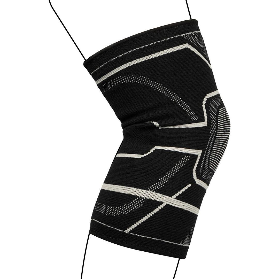 Avento - Bandage De Compression Pour Genou L/xl - Genouillère De Maintien - Noir - 44 L - Decathlon