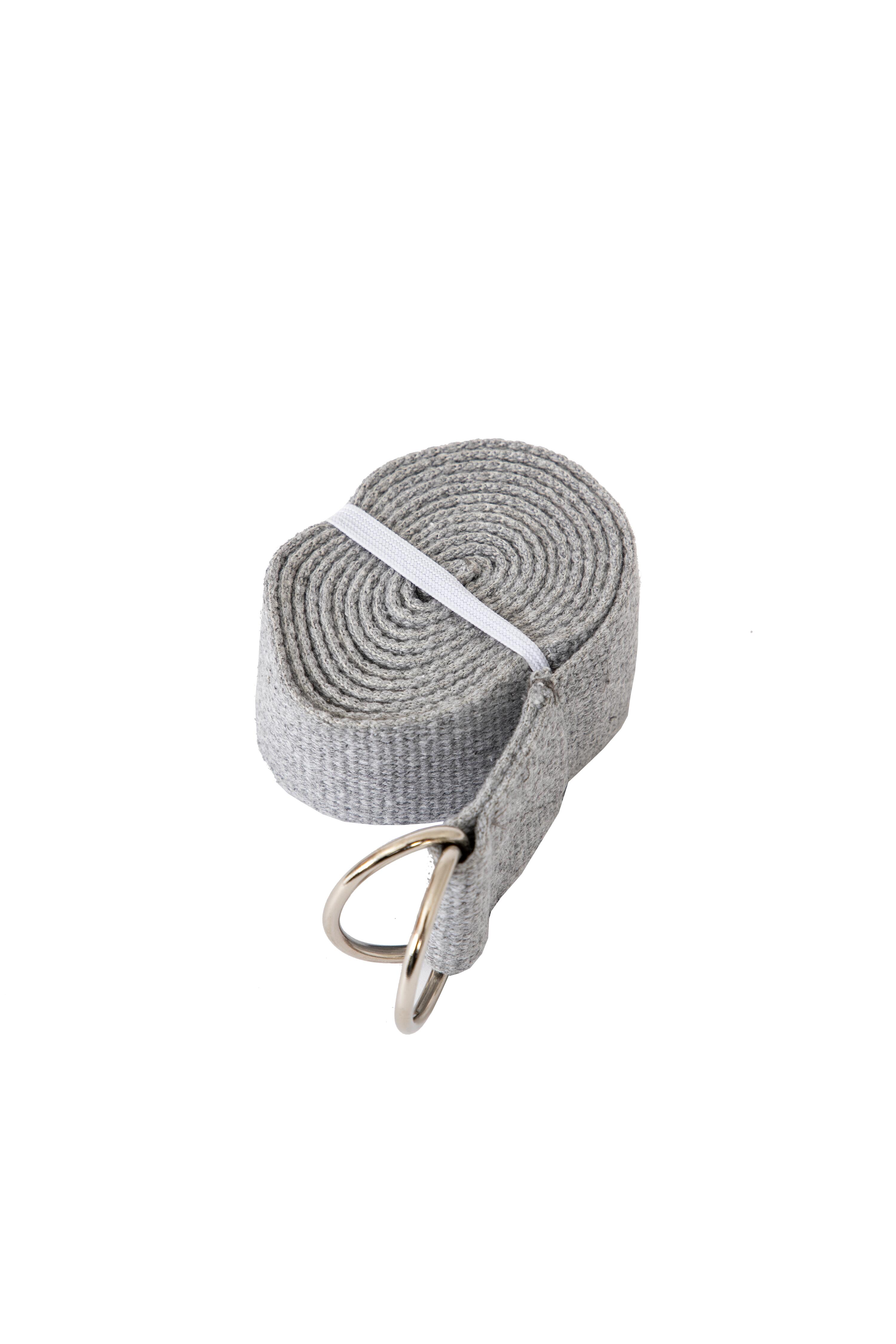 Set di 10 cinghie da yoga - cotone riciclato -  250 cm di lunghezza 4/4