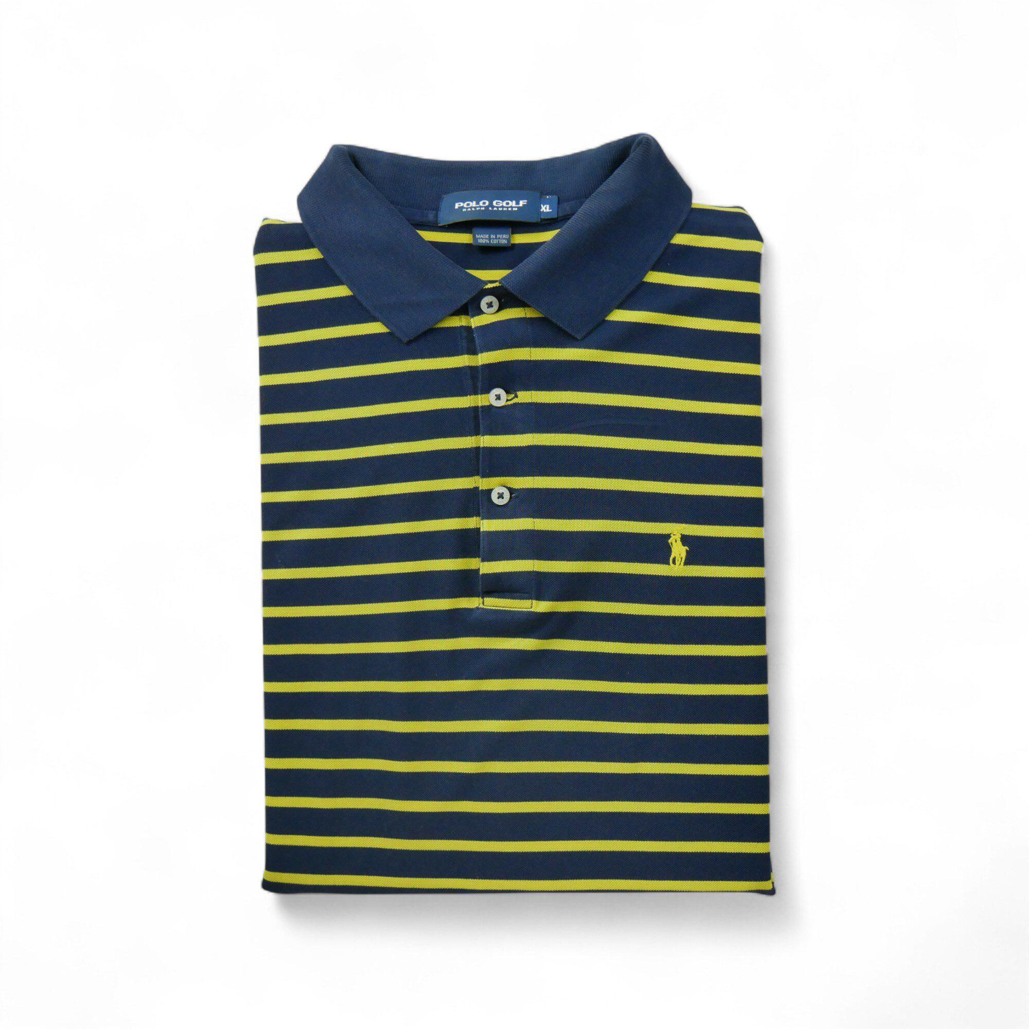 RALPH LAUREN Seconda Mano - Manica Corta Polo da Golf Uomo Blu Scuro - Stato buono