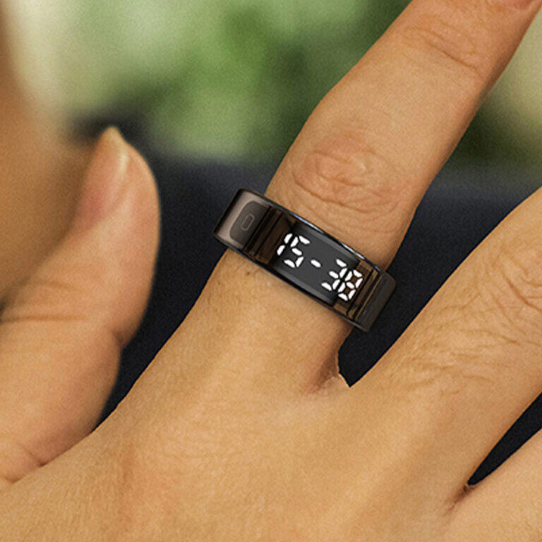 PRIXTON Slimme Ring Touch (Maat: 8-18,3 mm – 9-19,1 mm – 11-20,8 mm) 6/7