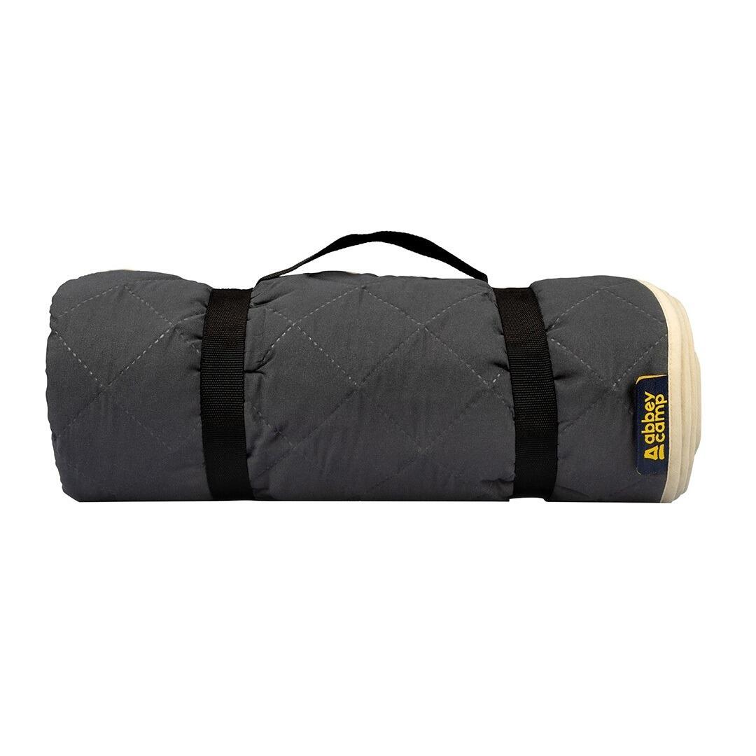 Picknickdecke / Teppich 200x150 cm Anthrazit 4/5