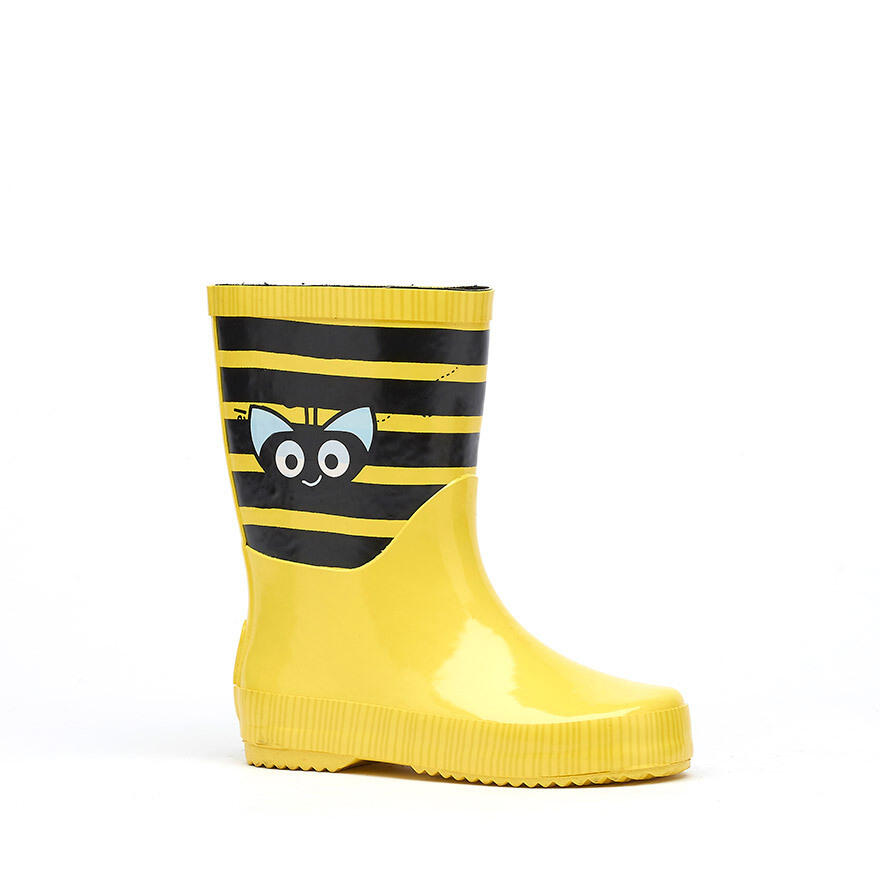 Rouchette - Bottes De Pluie Bébé Rouchette Z'Amis - Bottes - Jaune - 24 - Decathlon