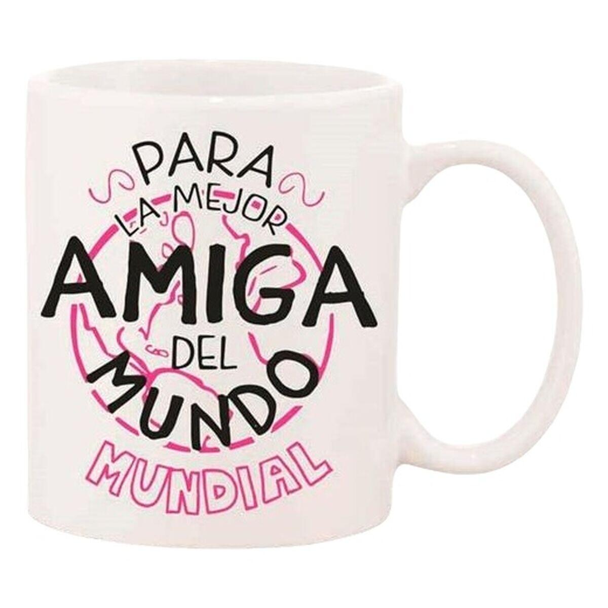 SENZA MARCA Tazza Mug Roymart "PARA LA MEJOR AMIGA" Frasi originali