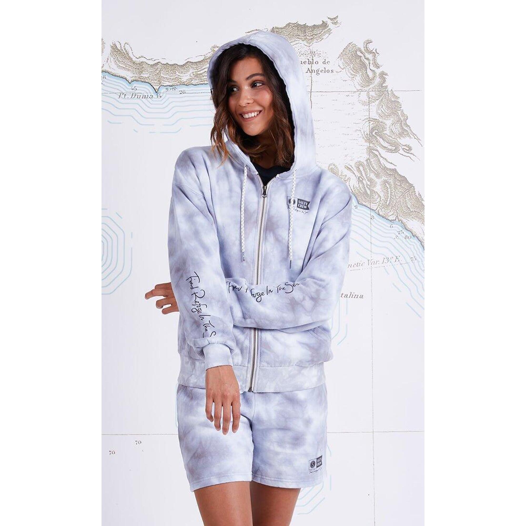 Salty Crew - Alpha Stone Sweat À Capuche Femme - Sweat-shirt - Gris - 40 M - Decathlon