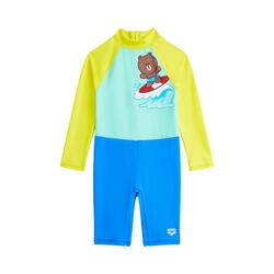 ARENA S21 K LINE FRIENDS LS SUN PROTECTION SUIT BLUE OASIS