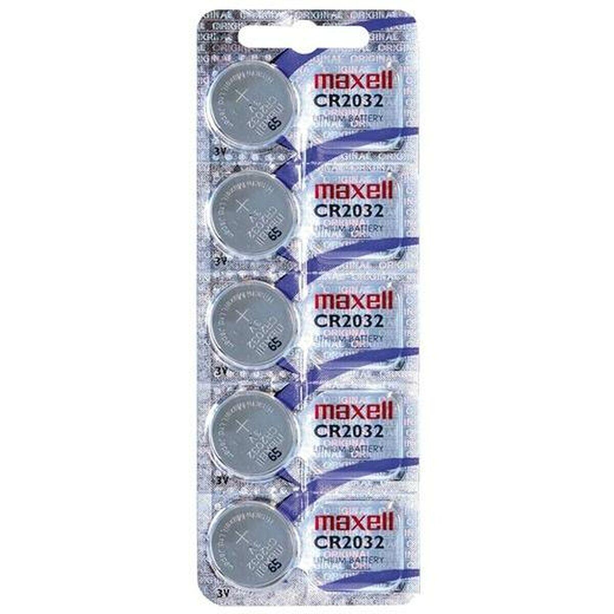 Lithium Knoopcelbatterijen Maxell CR2032 2/2
