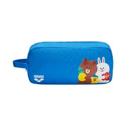 ARENA S21 U LINE FRIENDS COSMETIC BAG BLUE OASIS